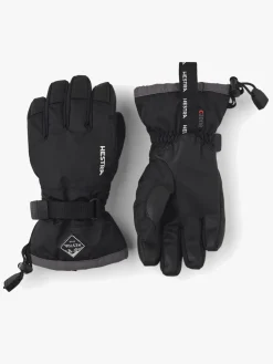 Hestra Gauntlet Czone JR Handsker, Sort/Grafit