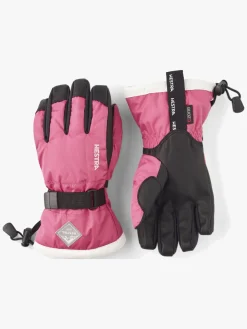 Hestra Gauntlet Czone JR Handsker, Fuchsia/Ivory