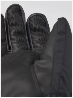 Hestra Sarri Zip JR Handsker, Sort/Grafit