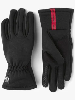 Hestra Touch Point Fleece Liner JR Handsker, Sort