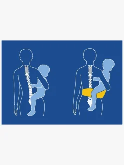 Hippychick Hoftesæde, Denim Blue