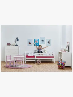 Hoppekids Basic Sengehest Juniorseng ECO Dream, Hvid