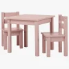 Hoppekids Bord & Stole Mads, Pale Mauve