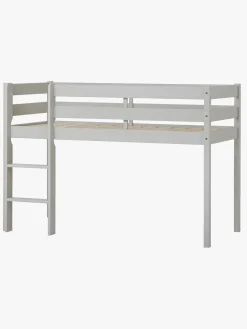 Hoppekids ECO Comfort  Halvhøj Højseng 70x160, Duegrå