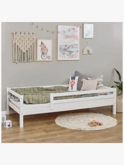 Hoppekids ECO Dream Juniorseng med Sengehest 90x200, Hvid