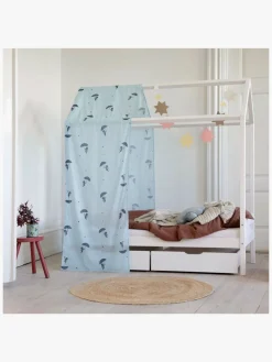 Hoppekids Ole Lukoie Sengegardin 70x160, Blå