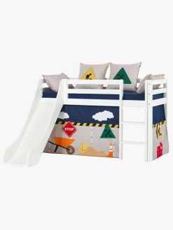 Hoppekids Rutsjebane To ECO Dream Halvhøj Seng, White