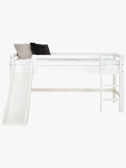 Hoppekids Rutsjebane To ECO Dream Halvhøj Seng, White