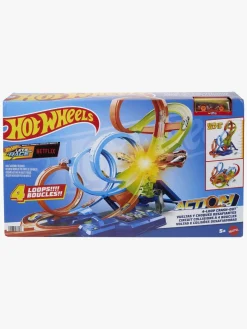 Hot Wheels Action 4-Loop Crash Out Racerbane