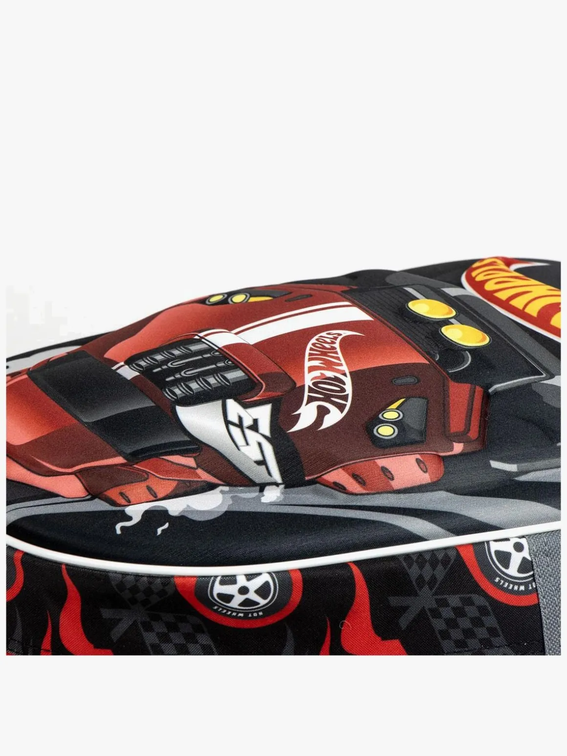 Hot Wheels 3D Rygsæk, Sort/Rød