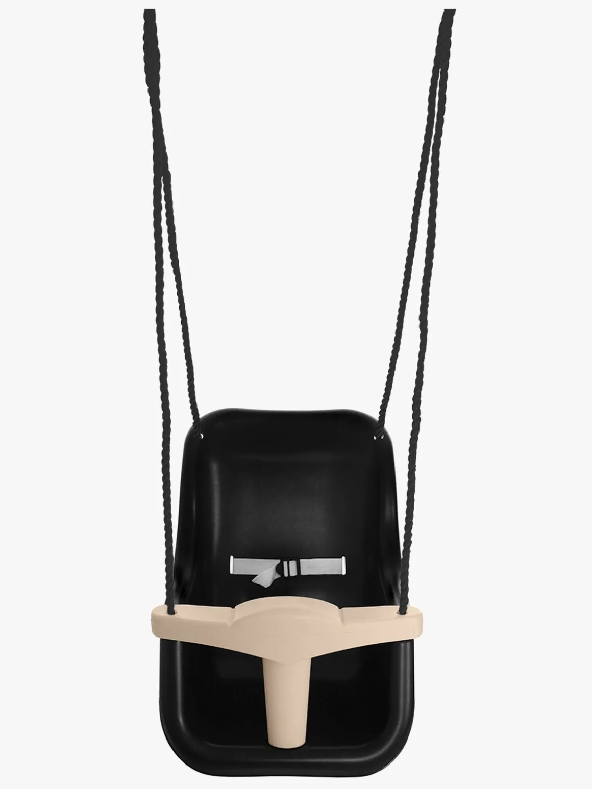 Hörby Bruk Høj Babysæde Gynge, Sort/Sand