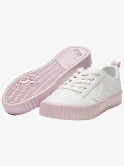 Hummel Base Court Classic Jr Sneakers, Lilac Snow