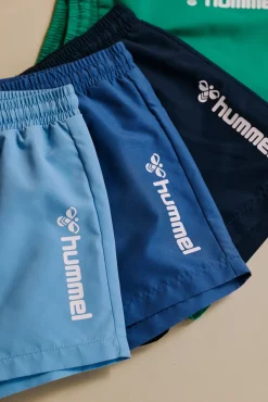 Hummel Bondi Board Badeshorts, Lichen Blue