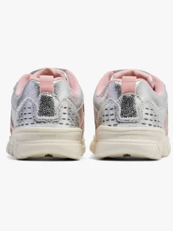 Hummel Crosslite Glitter Infant Sneakers, Silver