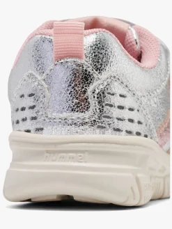 Hummel Crosslite Glitter Infant Sneakers, Silver