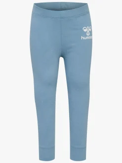 Hummel Mino Strømpebukser, Faded Denim/Marshmallow