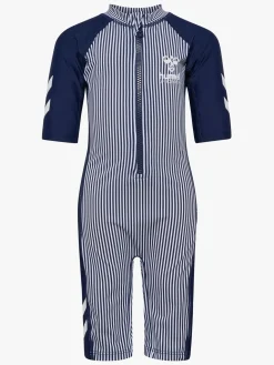 Hummel Morgat UV-Dragt, Navy Blazer/Bright White