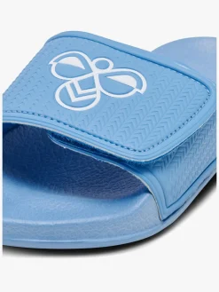 Hummel Pool Slide Vc Jr Hjemmesko, Lichen Blue