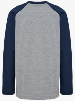 Hummel Raglan Loose T-shirt, Dress Blues