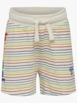 Hummel Rainbow Shorts, Whisper White