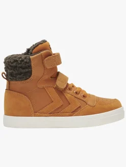 Hummel Stadil Winter High Jr Forede Sneakers, Orange