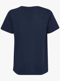 Hummel Tres T-shirt, Black Iris