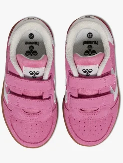 Hummel Victory Suede II Infant Sneakers, Prism Pink