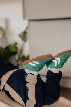 Hummel Victory Suede II Sneakers, Pepper Green