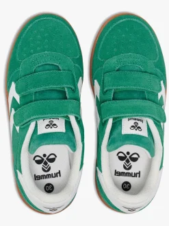 Hummel Victory Suede II Sneakers, Pepper Green