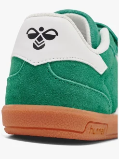 Hummel Victory Suede II Sneakers, Pepper Green