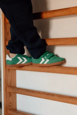 Hummel Victory Suede II Sneakers, Pepper Green