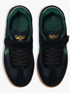 Hummel VM78 Cph Jr Sneakers, Black/Dark Green