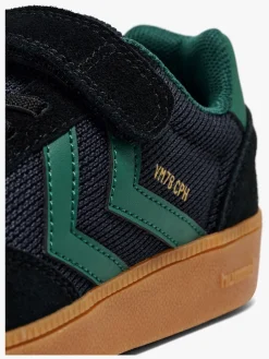 Hummel VM78 Cph Jr Sneakers, Black/Dark Green