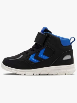Hummel X-Light 2.0 Mid Tex Jr Sneakers, Black/Blue