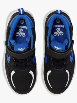 Hummel X-Light 2.0 Mid Tex Jr Sneakers, Black/Blue