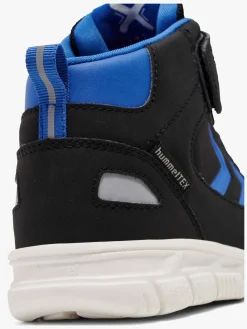 Hummel X-Light 2.0 Mid Tex Jr Sneakers, Black/Blue