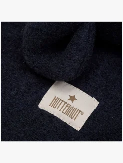 Huttelihut Elefanthue i Uld, Dark Navy