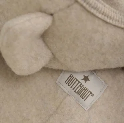 Huttelihut Ulddragt med Ører, Camel Melange