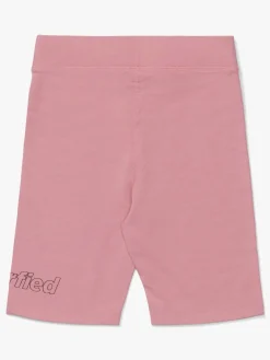 Hyperfied Jersey Logo Biker Shorts, Blush