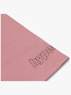 Hyperfied Jersey Logo Biker Shorts, Blush