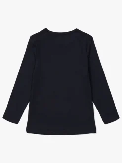 Hyperfied Long Sleeve Logo Top, Anthracite