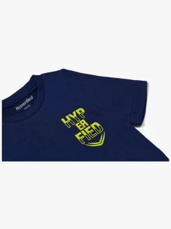Hyperfied Neo Logo T-Shirt, Medieval Blue