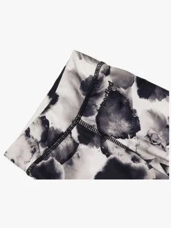 Hyperfied Tights, Black/Grey Watercolor