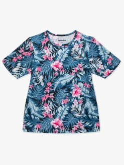 Hyperfied Wave T-Shirt 3-pak, Black/White/Tropical Flower
