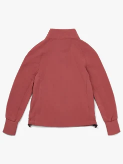 Hyperfied Zipped Running Jacket, Withered Rose