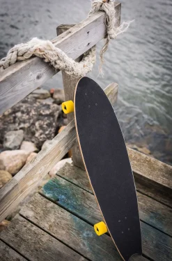 Impulse Longboard, Grå/Gul