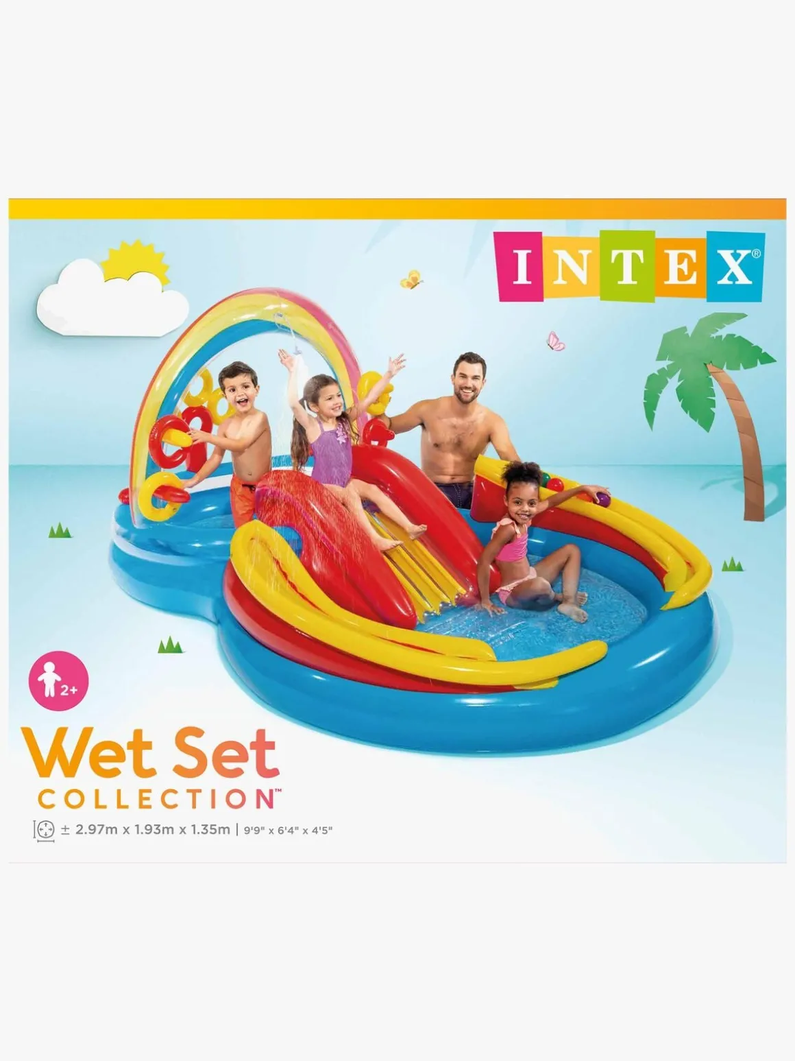 Intex Rainbow Ring Vandlegecenter