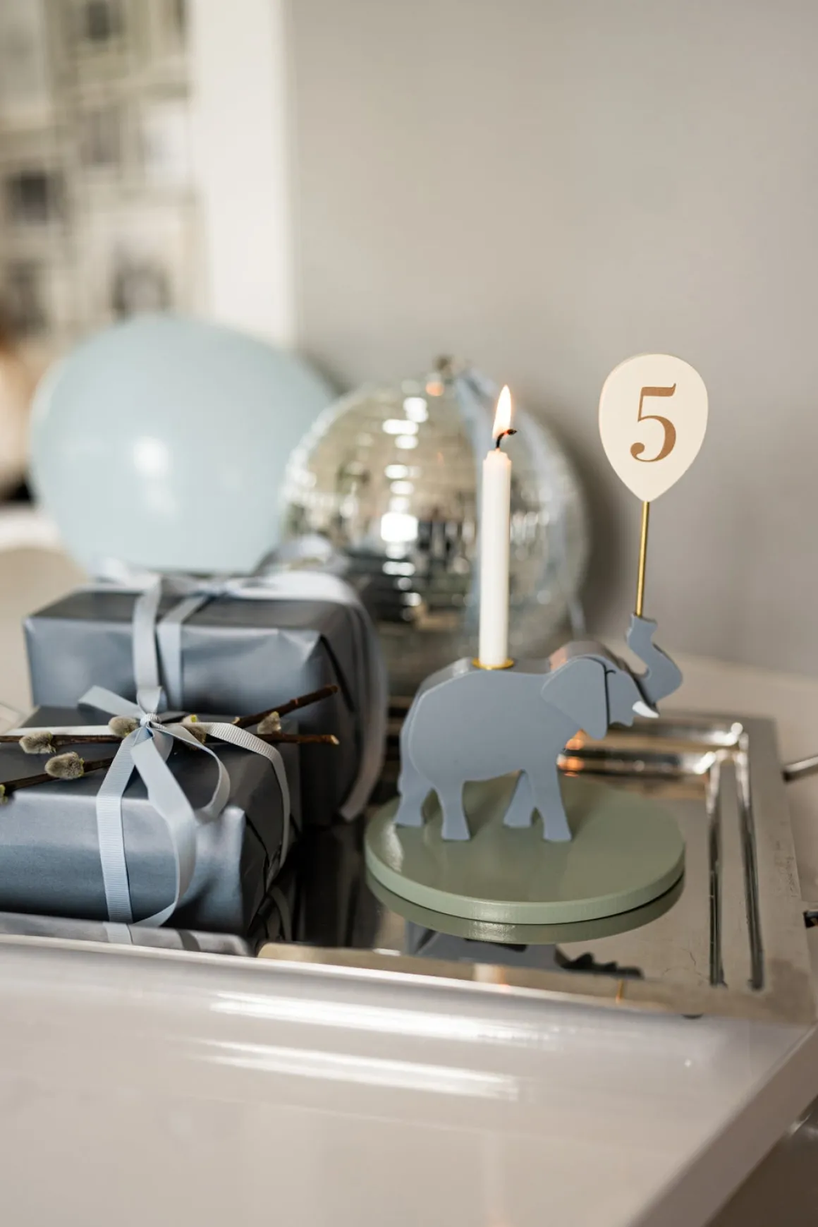 Jabadabado Lysestage Elefant, Multi