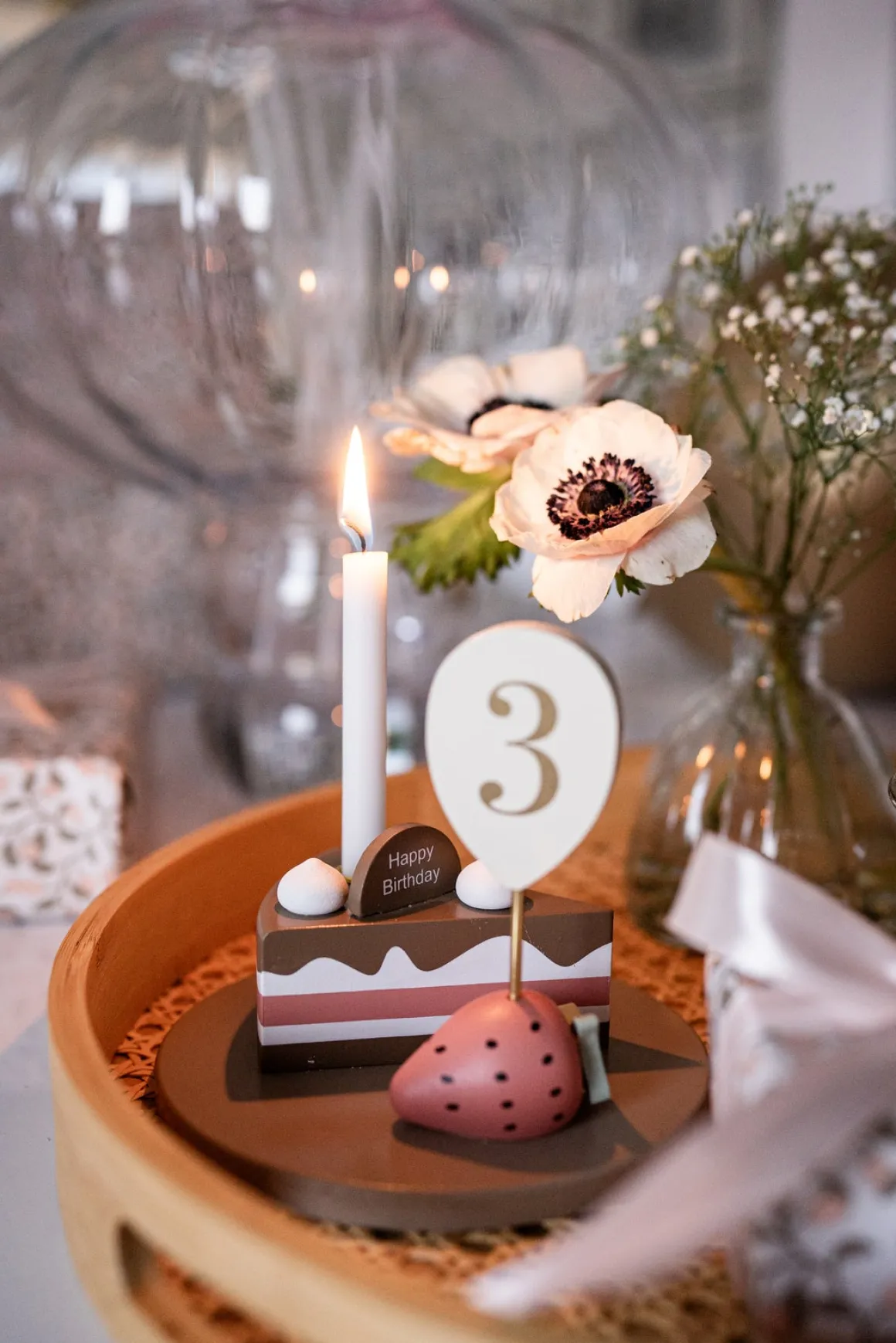 Jabadabado Lysestage Fødselsdagskage, Multi