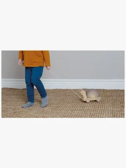 Jabadabado Træklegetøj Snegl med Regnbue